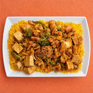 19. Awaze Tofu Tibbs Dinner