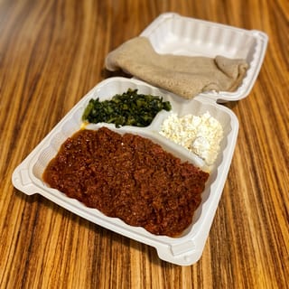 7. Kitfo Lunch